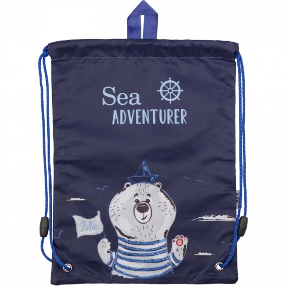 Фото - Сумка для взуття дошкільна 600 Sea adventurer 38440 Фото - Сумка для взуття дошкільна 600 Sea adventurer 38440