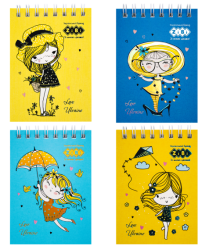 Фото - Блокнот на пружині зверху PATRIOT 'LOVE UKRAINE', А7, 40 арк., карт.обкл., KIDS Line 61948