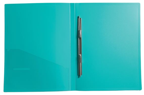 Фото - Папка-швидкозш.+кишеня, А4, 2см, PP 700мкн, зел., 04500, SOZ 40994 Фото - Папка-швидкозш.+кишеня, А4, 2см, PP 700мкн, зел., 04500, SOZ 40994