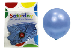 Кульки хром 12&quot; 2,8 грама 10 шт   Сині 12пач/в уп