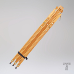 Фото - Мольберт-тринога (2 полотна) TART ТМ-2Л, вис1850,МАКС вис. роб.1100 мм,Габ. скл890х130х100м.Вага 2кг 56168