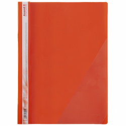 Фото - Швидкозшивач з кутовою кишенею, червоний 52200