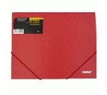 Фото - Папка на резинке А4 SСHOLZ красная 10506 (шт.) 1474