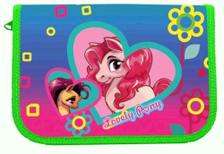Пенал 1-яр.,пустий,&quot;Lovely Pony&quot;, 210/70D PL, 98002, CLASS