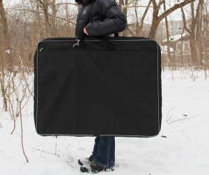 Фото - Папка-портфель для ескизів А1--ЄВРО 92x75x7,каркасна 21203