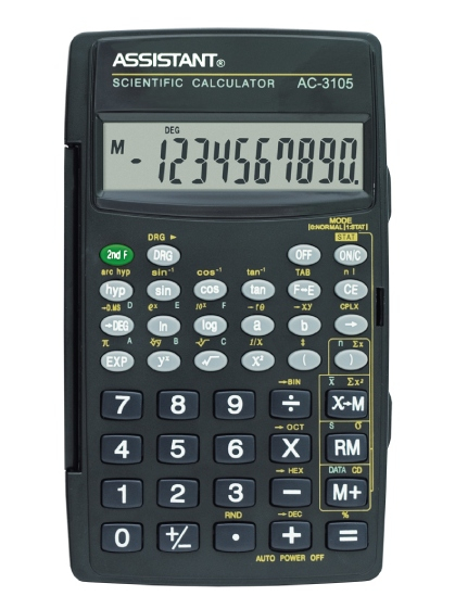 Фото - Калькулятор ASSISTANT АС-3105 інженерний 35586 Фото - Калькулятор ASSISTANT АС-3105 інженерний 35586