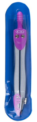 Фото - Циркуль в блістері, рожевий ZiBi (уп.50) 24336 Фото - Циркуль в блістері, рожевий ZiBi (уп.50) 24336