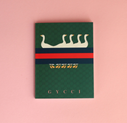 Блокнот TM Profiplan &quot;Brand&#039;s parody&quot;, Gycci (two) A5 mini