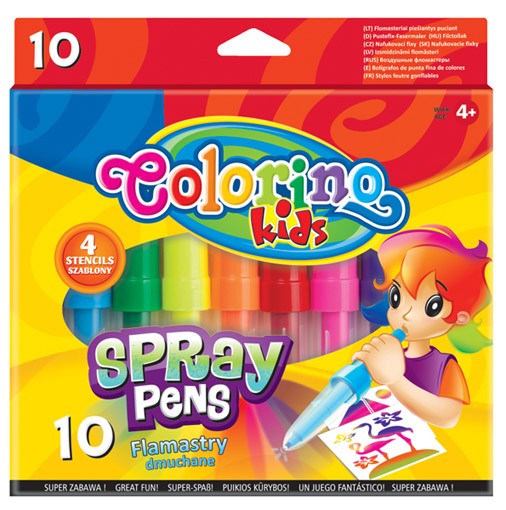 Фото - Фломастери повітрянні 10 кол. COLORINO /12/ 33470 Фото - Фломастери повітрянні 10 кол. COLORINO /12/ 33470