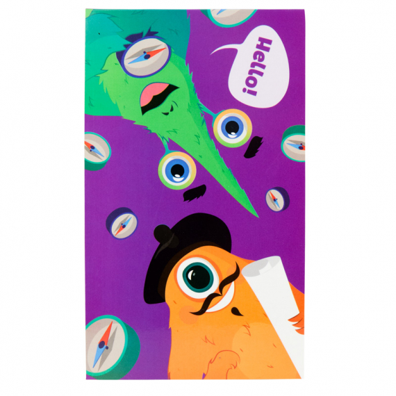 Фото - Блокнот-планшет, A6, 50 арк, безлін. Jolliers 44231 Фото - Блокнот-планшет, A6, 50 арк, безлін. Jolliers 44231