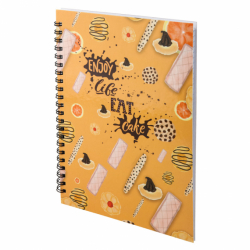 Блокнот на спіралі тверда обкл., А5, 96арк. BBH-1