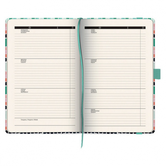 Фото - Щотижневик недат. Смарт Графо Mint&Pink BBH 49490 Фото - Щотижневик недат. Смарт Графо Mint&Pink BBH 49490