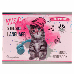 Фото - Зошит для нот А5, 20 л,  RH-2 43781