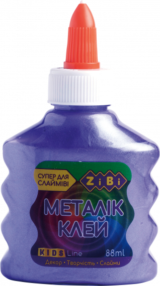 Фото - Клей металік фіолетовий на PVA-основі, 88 мл 50725 Фото - Клей металік фіолетовий на PVA-основі, 88 мл 50725