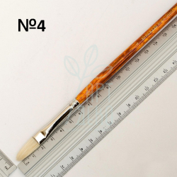 Пензель Щетина овальна, Grace 2023FR, № 4 д.р. KOLOS
