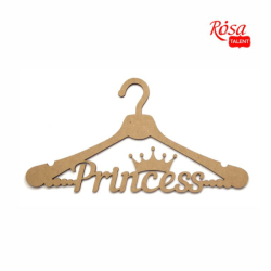 Заготовка вішак „Princess“, МДФ, 35х18,3см, ROSA TALENT