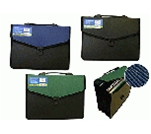 Фото - Портфель на 3 відділення, пластик 700 мкм, чорний 8911