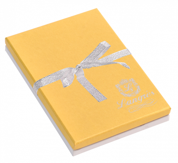 Фото - Набір подарунковий 'Fly': ручка кулькова + брелок + закладка для книг, жовтий LANGRES 30926 Фото - Набір подарунковий 'Fly': ручка кулькова + брелок + закладка для книг, жовтий LANGRES 30926