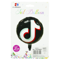 Кулька фольгована кругла, Тік ток