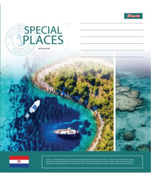 Фото - А5/48 кл. 1В Spacial places, зошит для записів 57775