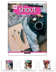 Тетрадь А6/80 од.спираль &quot;Shout&quot; YES