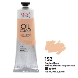 Фарба олійна, 100мл, Неаполітанська рожева,  ROSA Gallery