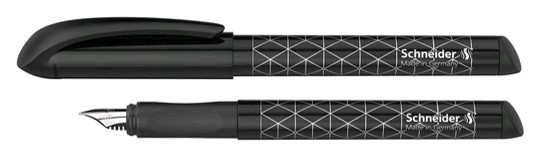 Фото - Ручка перова Schneider NETWORK з чорн. патроном. Гум, грип, ірід. кінчик,Чорна,в уп 10шт-трикутник 45899 Фото - Ручка перова Schneider NETWORK з чорн. патроном. Гум, грип, ірід. кінчик,Чорна,в уп 10шт-трикутник 45899
