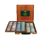 Фото - Пастель сухая мягкая 160цв в деревянной коробке MPA-160 'Мungyo' 15433