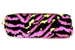 Фото - Пенал-косметичка 19 * 6,5 * 4см з неонових паєток (без підкладки) 46983 Фото - Пенал-косметичка 19 * 6,5 * 4см з неонових паєток (без підкладки) 46983