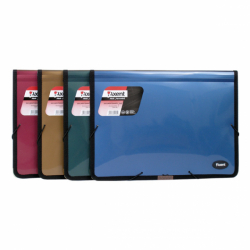 Фото - Папка на гумках А4, 2 відділення, асорті 31039