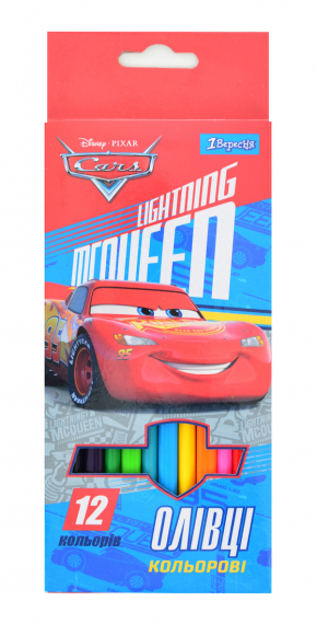 Фото - Олівці 12 кол. 'Cars' 39839