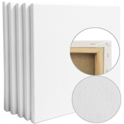 Підрамник білий, бавовна 280г/м2, 50х60см