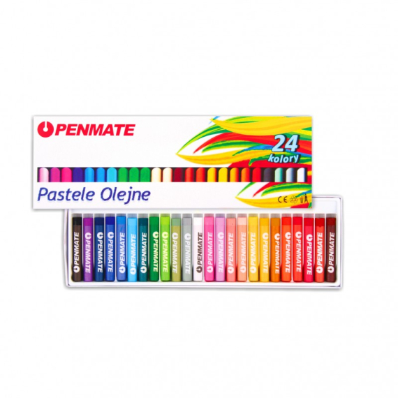 Фото - Пастель олійна 24 кол. 'Penmate' 50544 Фото - Пастель олійна 24 кол. 'Penmate' 50544