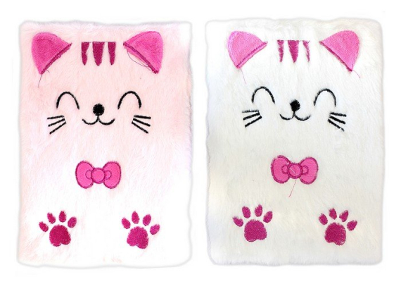 Фото - Блокнот хутряний А5 кішка, 80 аркушів 50154 Фото - Блокнот хутряний А5 кішка, 80 аркушів 50154