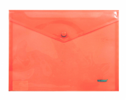 Фото - Папка з кнопкою, прозор., А4, PР, кол.в ас., 5016, NORMA (уп.12) 37170