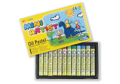Фото - Пастель олійна MINI 12кол., MOPS-12, MUNGYO 24378 Фото - Пастель олійна MINI 12кол., MOPS-12, MUNGYO 24378