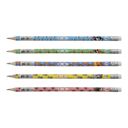 Фото - Олівець графітовий PETS HB, з гумкою, туба 63239