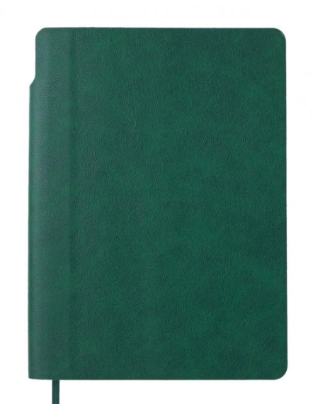 Фото - Блокнот діловий FRESH А5, 96 арк., клітинка, обкл. штучна шкіра, зелений 57072 Фото - Блокнот діловий FRESH А5, 96 арк., клітинка, обкл. штучна шкіра, зелений 57072