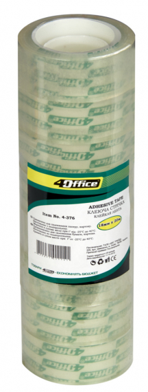 Фото - Кл. стрічка канц. 18мм*20м, 4-376, (за 1шт)4OFFICE (ст.8) 20730 Фото - Кл. стрічка канц. 18мм*20м, 4-376, (за 1шт)4OFFICE (ст.8) 20730