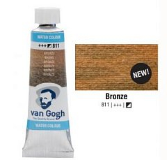 Фото - Фарба акварельна Van Gogh (811), Бронза, туба 10 мл, Royal Talens 49635 Фото - Фарба акварельна Van Gogh (811), Бронза, туба 10 мл, Royal Talens 49635