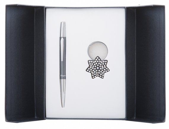 Фото - Набір подарунковий 'Ballet': ручка кулькова + брелок, зелений LANGRES 49322 Фото - Набір подарунковий 'Ballet': ручка кулькова + брелок, зелений LANGRES 49322