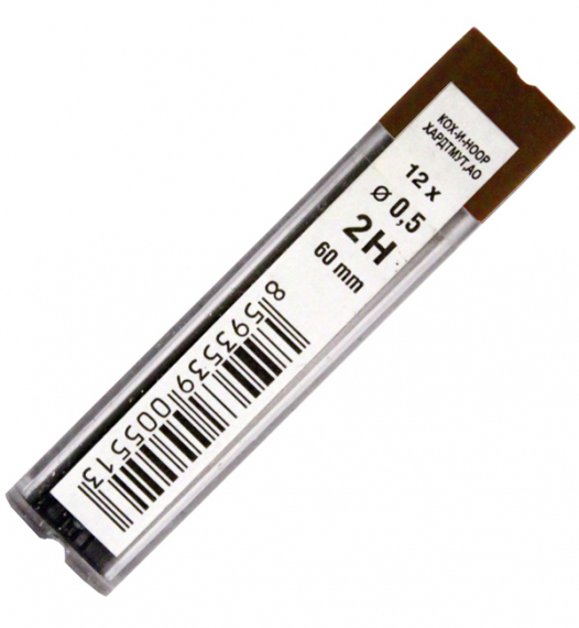 Фото - Стрижні для авт. олівців ' KIN ' 4152 , 0.5 2H/12шт ціна за 1шт 10305 Фото - Стрижні для авт. олівців ' KIN ' 4152 , 0.5 2H/12шт ціна за 1шт 10305