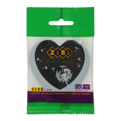 Фото - Блок паперу для нотаток BLACK HEART,  з клейким шаром , 70х70 мм, 50 арк., чорний, KIDS Line 63111