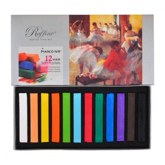 Фото - Пастель суха 12 кольорів , Raffine Fine Art , Marco 45400 Фото - Пастель суха 12 кольорів , Raffine Fine Art , Marco 45400