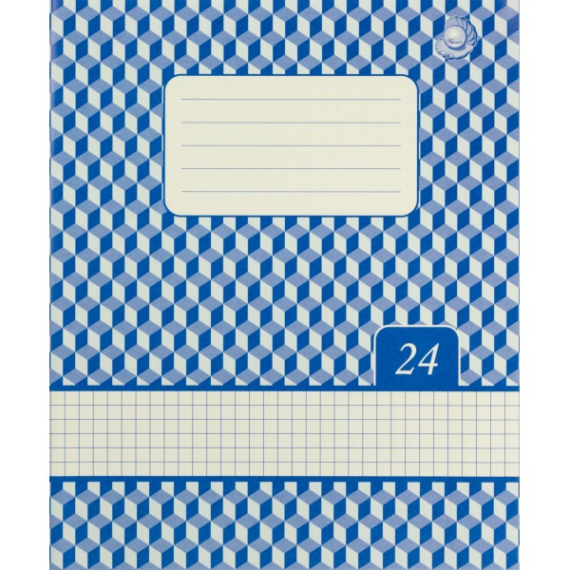 Фото - Зошит 24 арк. клітина, офсет,уп.20/ящ.320) 40791 Фото - Зошит 24 арк. клітина, офсет,уп.20/ящ.320) 40791