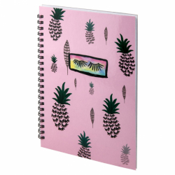 Фото - Блокнот на спіралі тверда обкл., А5, 96арк. BBH-3 49771