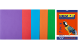 Фото - Набір кольорового паперу А4, 80г/м2, INTENSIV, 5цв., 20л. 52741 Фото - Набір кольорового паперу А4, 80г/м2, INTENSIV, 5цв., 20л. 52741