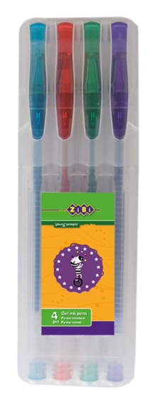 Фото - Набір з 4-х гелевих ручок GLITTER (з блискітками) 9223 Фото - Набір з 4-х гелевих ручок GLITTER (з блискітками) 9223