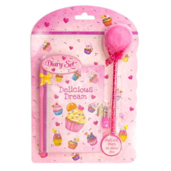 Фото - Блокнот на замочку 150x110mm, 70g, 56 л, ручка-пушок, Солодка мрія 56650 Фото - Блокнот на замочку 150x110mm, 70g, 56 л, ручка-пушок, Солодка мрія 56650