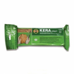 Фото - Пластилін ' KIN ', ' Keraplast ' 1000 гр. terracota 131707 (доз.10/ящ.20) 10281